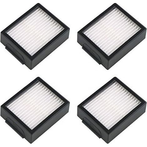 Ersatzfilter für iRobot Roomba e und i Serie E5 (5150) E6 (6198) i3 (3150) i3 + (3550) i6 + (6550) i7 (7150) i7 + (7550) Roboterstaubsauger, 4 Stück (1/5)