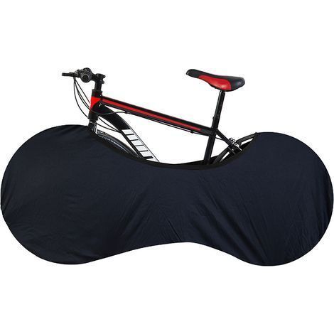 Mountain bike dust cover, protective cover, road bike wheel cover, bicycle sunscreen, bike cover, bicycle protective cover, unisex bicycle cover, black - half-coverage