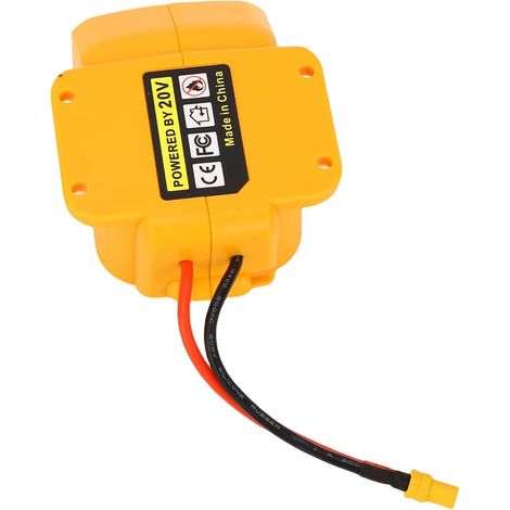 Câble de Raccordement à Pince, Fil en Silicone 8 AWG avec Clips pour Batterie 20 V, Résistant à la Chaleur jusqu'à 200 Câbles de Serrage pour (1/4)