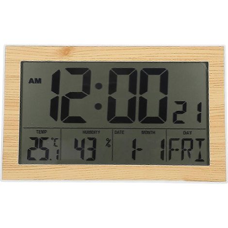 Digital Wall Clock with Large Display, Lightweight and Portable for Various Settings (1/5)