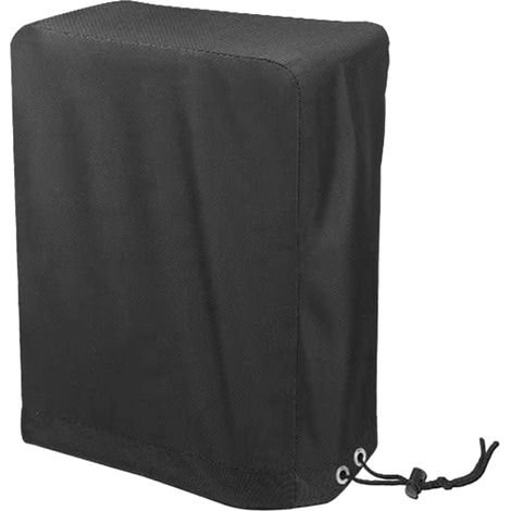 Telo protettivo per cilindro di motozappa elettrica, impermeabile, in tessuto Oxford 420D con coulisse (35,5 cm H x 12,7 cm L x 25,4 cm P, modello A) (1/5)