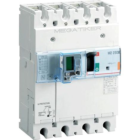 Interruttore Magnetotermico 3P+N/2 250A 25Ka M2 250B ( Bticino Cod. T724B250D )