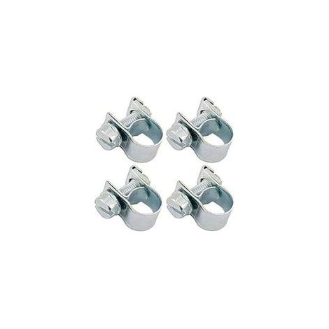 4x COLLIER DURITE ESSENCE A VISSER TONDEUSE MOTOCULTURE MOBYLETTE MOTO (6-8mm)