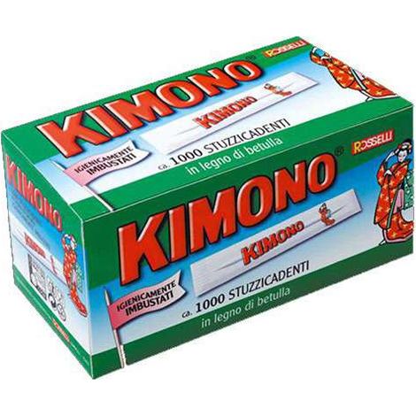 Stuzzicadenti Scatola Incartati Pz 1000 Kimono (1/2)
