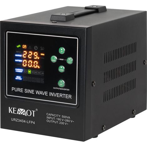 Notstrom-Konverter kemot PROsinus-500-LFP4 12V 230V 500VA/300W (1/4)