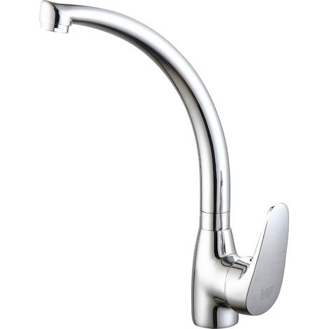 Robinet Mitigeur de cuisine (évier) chromé (1/2)