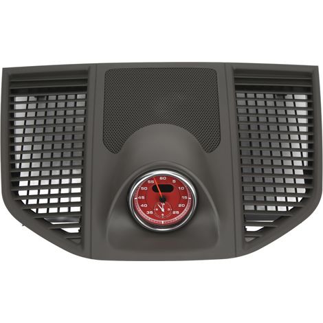 Copertura centrale rossa del cruscotto sopra l'orologio per modelli Macan 2014-2020 95B 858 189 C
