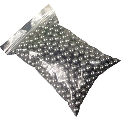 100 pièces de billes en acier au carbone de 6 mm pour lance-pierres, munitions de chasse et roulements de vélo (1/5)
