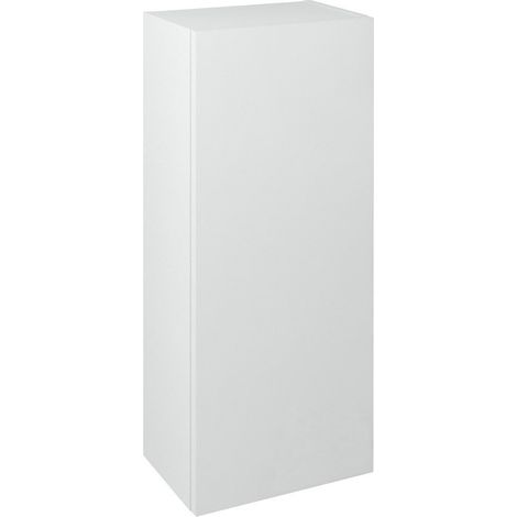 Meuble de rangement ESPACE 35x94x22cm, 1x porte, gauche/droite/blanc brillant (1/4)