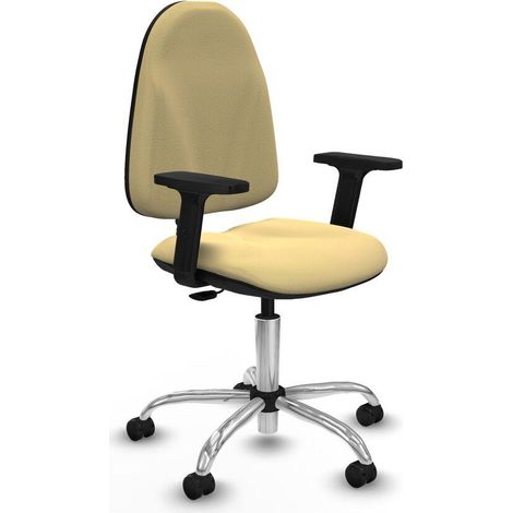 Piqueras-y-Crespo B2D05RF Bürostuhl Creme, bequem