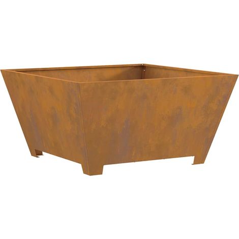 Braise Marron 80 x 80 x 40 cm Acier CFW746122 (1/5)