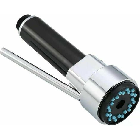 Küchenarmatur-Sprüher, Messing, Küchenspülen-Sprüher, ausziehbarer Mischbatterie-Sprüher, Ersatz für ausziehbaren Wasserhahn-Sprüher, Chrom, G1/2 (1/5)