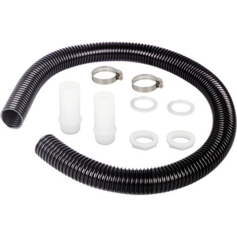 Downpipe Cistern Connector Kit, 32mm Water Cistern Connector Kit for Rain Carrying, Join 2 Water Cisterns and Rain Barrels Together Connecting Pipe (1/4)