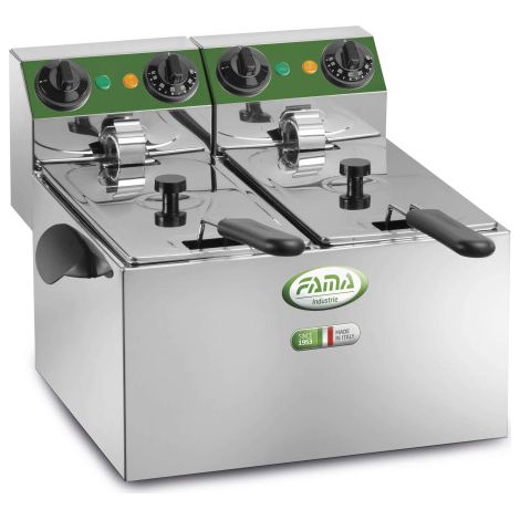 Friteuse 2 x 3 litres - Fama