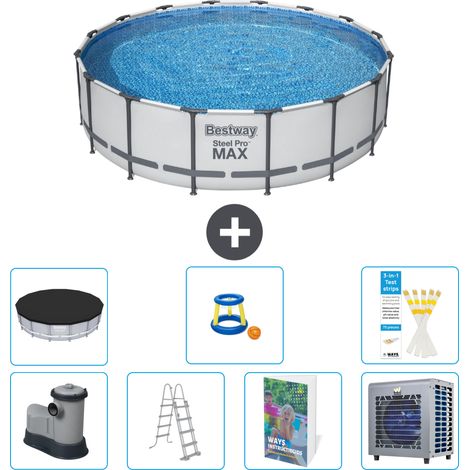 Bestway Bestway Steel Pro MAX Ronde - 488x122 cm - 8-pièces  S535 (1/4)
