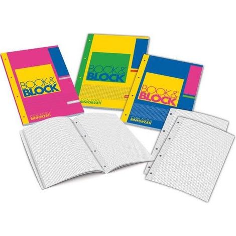 Blasetti 5722 cuaderno y block A4 40 hojas Multicolor