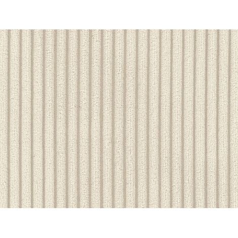 Fauteuil en velours côtelé beige POGNI de Maison Céphy