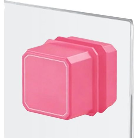 Nettoyeur magnétique portable pour vitres d'aquarium Mini aimant puissant Grattoir/nettoyeur pour vitres d'aquarium, extérieur, bureau, chambre d'enfant, bureau (1/5)