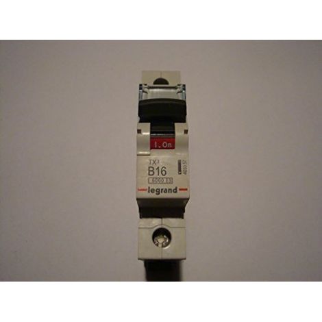 LEGRAND, TX3 403357 DISJONCTEUR CARACTÉRISTIQUE B 16 A 1 PÔLE 6 KA 230/400 VAC 1 UNITÉ DE DIVISION (1/3)