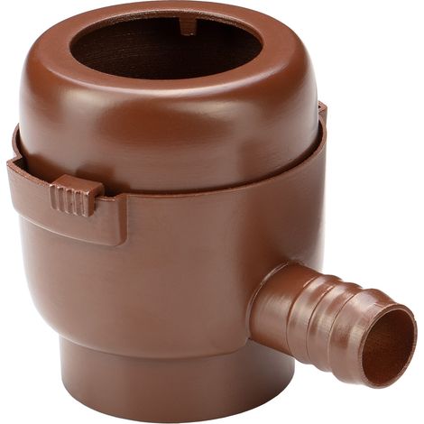 GARANTIA colector de bajante Mini DN 50-60 marrón incl. inserto de filtro