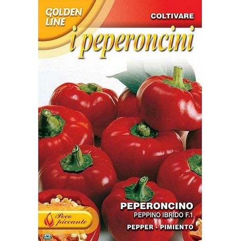 BUSTINA CON SEMI DI PEPERONCINO POCO PICCANTE PEPPINO IBRIDO F.1 (1/2)