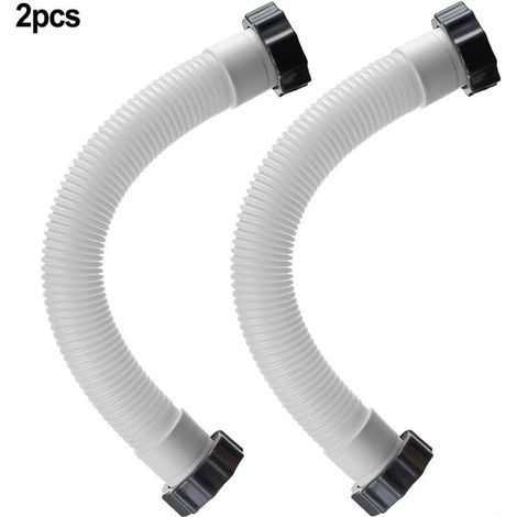 CCYKXA 2er-Pack 38 mm Ersatzschlauch für Schwimmbadfilterpumpe, Filterpumpen-Verbindungsschlauchzubehör für Intex (1/5)