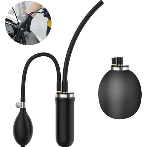 Adaptateur D'admission Facile, Vessie pour Machine à Fumée Automobile, Vessie Gonflable de Blocage Détecteur de Fuites de Carburant 12V pour les Véhicules. (1/5)