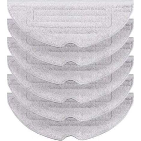 6pcs Serpillière pour Roborock S7 Pro Ultra S7 MaxV Ultra S7 Plus S7 Max Pièces de Rechange Accessoires pour Roborock S7 T7s T7s Plus Robot Aspirateur
