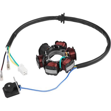 Bobine d'allumage CDI pour Scooter 125cc 150cc GY6 - Magnéto et Bougie Haute Performance (1/5)
