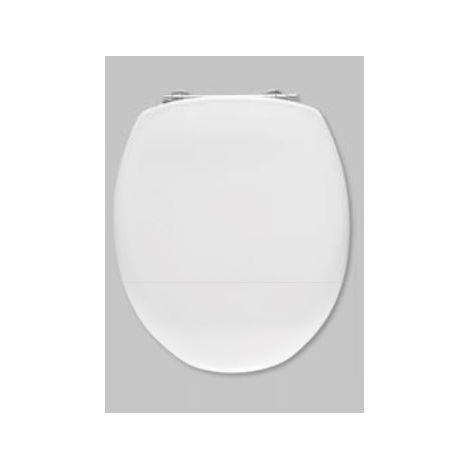 Abattant de toilette Haro Sanimed 59 blanc avec couvercle et charnière S2402W