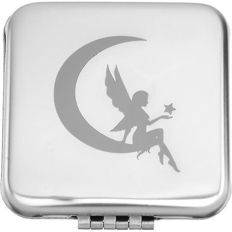 Miroir cosmétique à motif sculpté (1 pièce) (1/3)