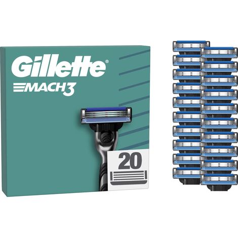 Gillette Mach3 Systemklingen 20er Ersatzklingen