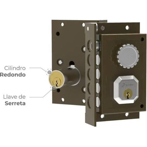 Cerradura de sobreponer Dorcas C91D Tirador Derecha (1/2)
