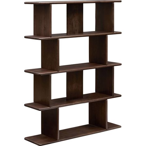 Estantería Nyero rectangular, 30 x 110 cm, marrón - Atmosphera créateur d'intérieur (1/3)