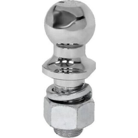 Boule de remorquage de montage d'attelage chromée capacité de 50mm de diamètre pièces de remorque accessoires de rv