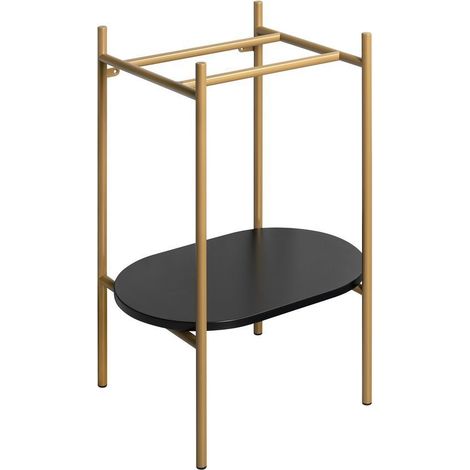 Sapho Puno - Console métallique pour lavabo, doré mat SKA590-5 (1/5)