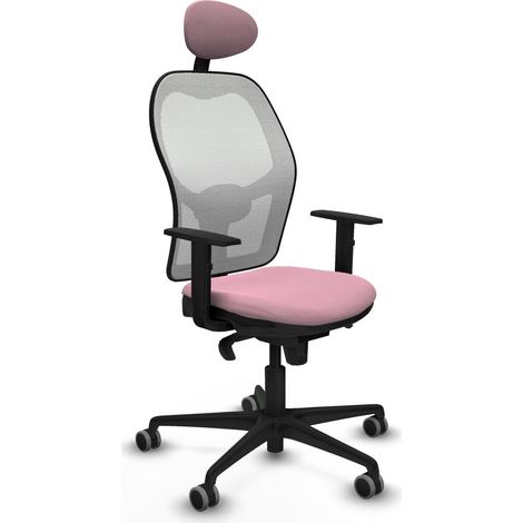 Sedia Ufficio con Poggiatesta Jorquera Piqueras y Crespo 1D036G1 Rosa (1/5)