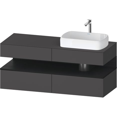 Lavabo consola Collection One de Duravit, 2 extraíbles, 2