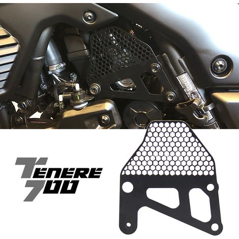 Grille de protection et protection du corps de papillon compatibles avec les modèles Yamaha Tenere 700, XT700Z et XTZ 700. (1/4)