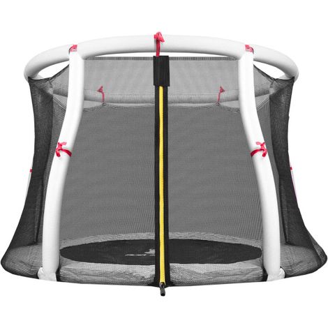 Rete di protezione Aga 116 cm per trampolino per bambini Rossa