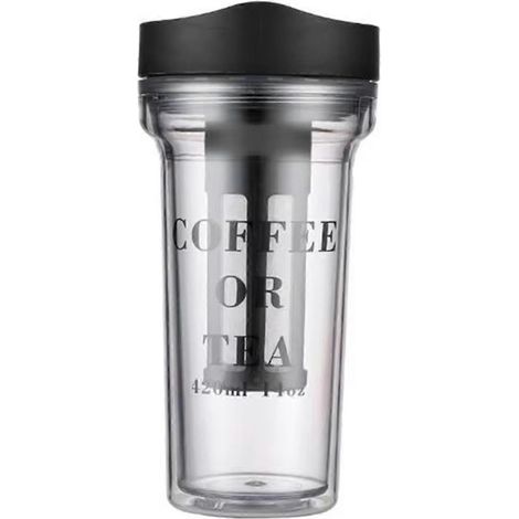 Tasse à café portable avec filtre à café intégré - Idéale pour les voyages (1/5)