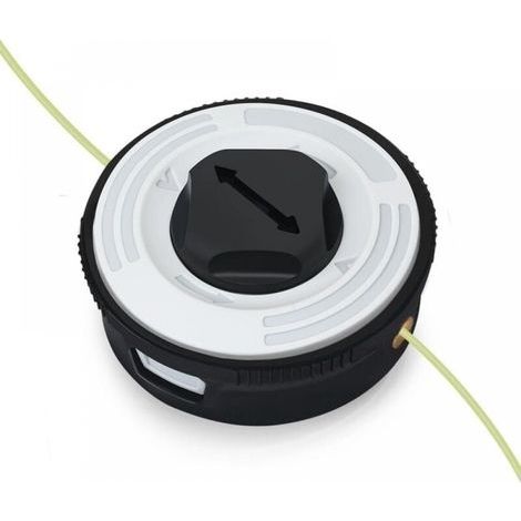 Compatible avec les débroussailleuses STIHL FSA 57, FSE 52, la tête de coupe Jrisbo AutoCut C 3-2 pour tondeuses à gazon FSA57 et FSE52, accessoire de tête de coupe C3-2 à bobine (1 paquet) (1/5)