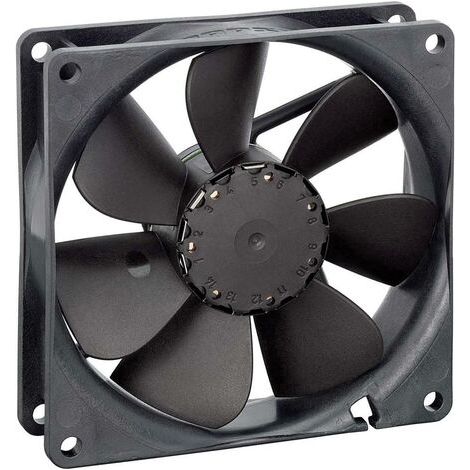 Ventilateur axial EBM Papst 3412NGH 9292506303 12 V/DC 91 m³/h (L x l x H) 92 x 92 x 25.4 mm 1 pc(s) (1/2)