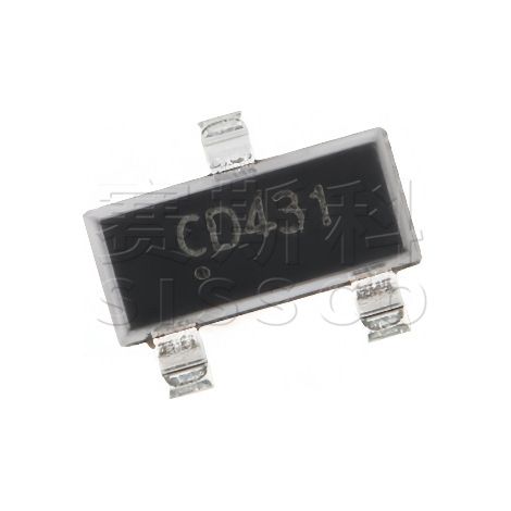 Changdian/Changjing Original CD431 SOT-23 2.5V36V 100mA 0.5% Voltage Reference Electronic Components, 5 pieces per pack.