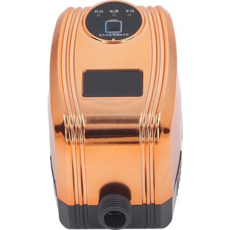 Pompe de surpression d'eau domestique 180 W avec capteur de débit et bouton marche/arrêt, 24 V, pour robinet de douche et cuisine, norme européenne 100-240 V. (1/5)
