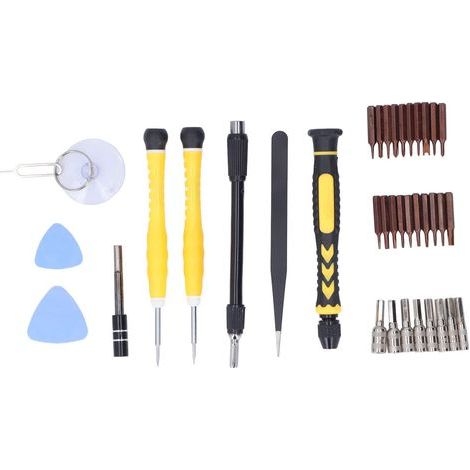 Mini Kit D'outils de Réparation électronique Tournevis et Assortiment D'embouts pour le Retrait de L'électronique Montre de Lunettes (1/5)