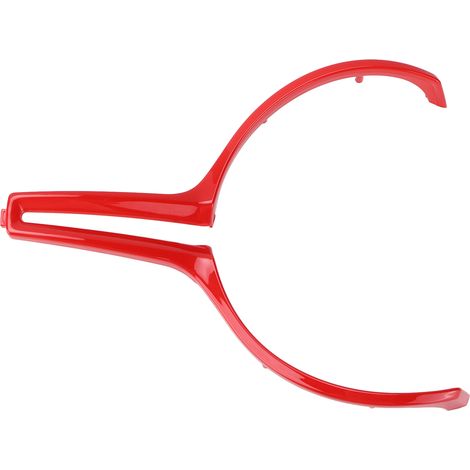 Lenkradverkleidung aus hochfestem ABS-Kunststoff, UV-beständig, passend für BMW M4 F82 F83 (2014–2018), Rot (1/5)