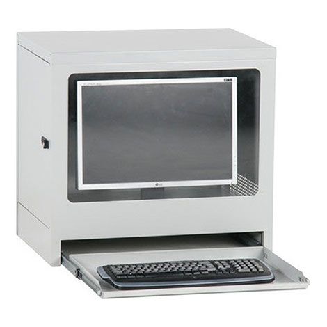 Armadio di sicurezza per apparecchiature IT - Schermi fino a 24 pollici - 4031071156