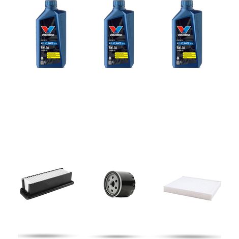 Kit tagliando 3 FILTRI e 3L OLIO compatibile con Suzuki Celerio 1.0 50kw dal 2014 (1/5)