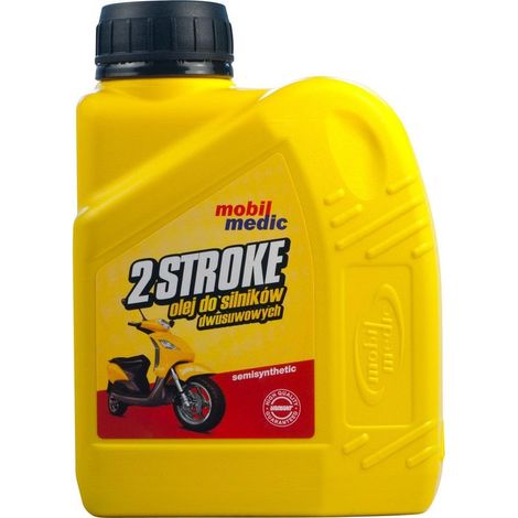 No-name Mobil Medic 2-Stroke huile moteur 600 ml transparent